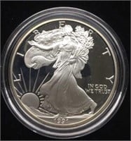 1991 1oz Fine Silver American Eagle Proof