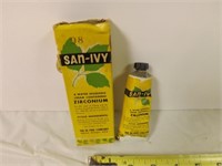 Vintage San-Ivy Bottle and Box