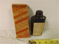 Vintage H&R Cough Syrup Bottle & Box
