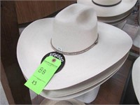 (3)  Mens Straw Hats Assorted Sizes