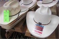 (9) Mens Straw Hats Assorted Sizes
