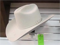 Resistol 6X Silverbelly Felt Hat, Size 7 1/8 L