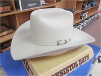 Resistol  6X Silverbelly Felt Hat, Size 7 3/8 LO