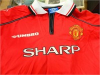 MANCHESTER UNITED SHIRT SIZE L, MICKEY MANTLE