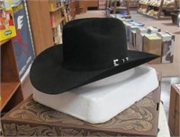 Resistol Mens 20X Black Felt Hat , Size 7 L