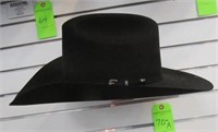 Bailey's Men's Black Felt Hat, Sz 7 1/8 L