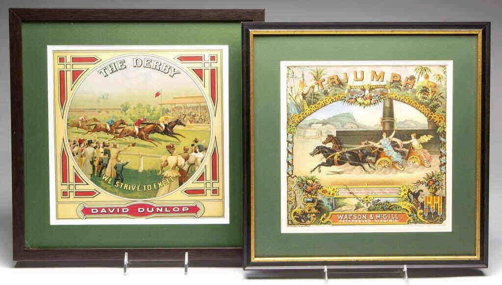Selection of tobacco labels