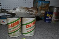 Castrol Oil Cans