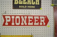 Pioneer Seed Sign