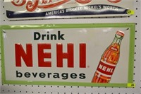 Drink NEHI Beverages Sign
