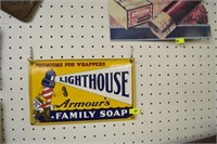 Lighthouse Family Soap Sign