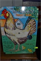 Vintage Mother Hen Target Game