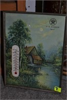 Vintage Texaco Thermometer Advertising