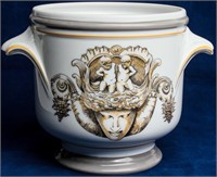 Raynaud & Co Limoges Versace Porcelain Planter