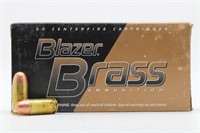 50rds Blazer Brass 45auto 230gr FMJ Cartridges