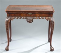 Chippendale period mahogany tea table, 18th c.