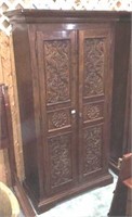 Majestic carved two door cabinet