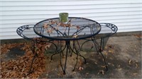 Wrought Table/Chairs