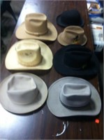 6 COWBOY HATS