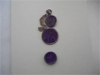 Tintypes-3 incl pendant locket with