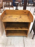 Pine kitchen cooking stand