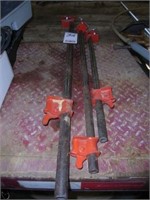 3 pipe clamps