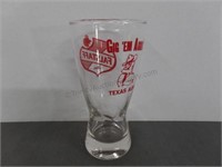 1960's Falstaff Beer Texas A&M Gig'em Aggies Glass
