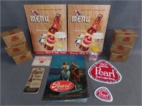 Vintage Pearl Beer Collectible Items