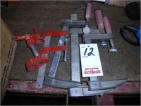 5 WOOD WORKING CLAMPS