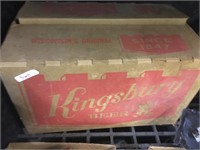 kingsbury case/bottles plus extra bottles