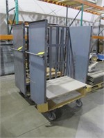 (2) Heavy Duty Bindery Carts