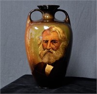 Roseville Pottery "Longfellow" Vase.Dunlavy.Rozane
