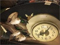 geese clock plastic, fish pitcher,more