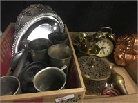 assorted items/goblets