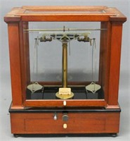 CHRISTIAN BECKER BOXED BALANCE SCALE