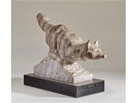 Jane Botsford Armstrong 1921 Marble Sculpture Fox
