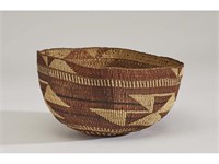 Native American Karok  Hupa California Basket Hat