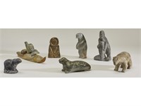 Native American Indian Inuit Soapstone Carvings 7