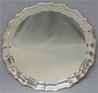 STERLING SILVER 16" TRAY BY REED & BARTON = 44 OZT
