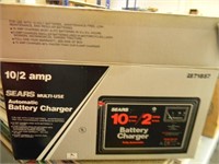 SEARS MULTI-USE AUTOMATIC BATTERY CHARGER