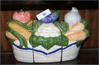 Vegetable Canister Set (3 pieces)