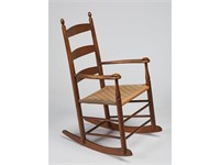 Signed Shaker Rocking Chair with Arms #5