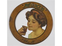 Moxie Tin Lithographed Die Cut Advertising Sign