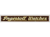 Ingersoll Watches Porcelain Door Push Advertising