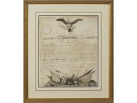 President James Madison signed Military Commission