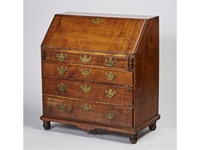 Tiger Maple early 19th Century Slant Front Desk