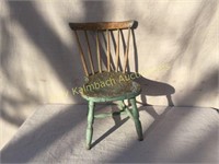 Primitive Chippy Paint Child's Chair