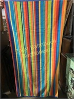 Lot of 4 Striped Beach Towels