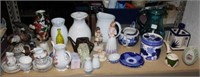 Collectibles Pitchers, China, Birds, etc