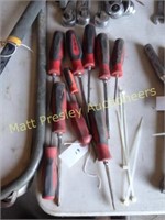 LOT OF SNAP ON SCREWDRIVERS